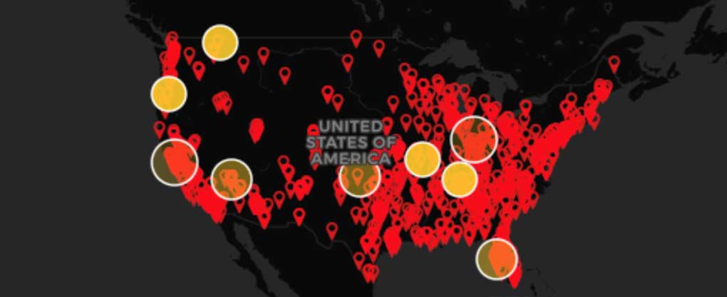 Mapping Police Violence map